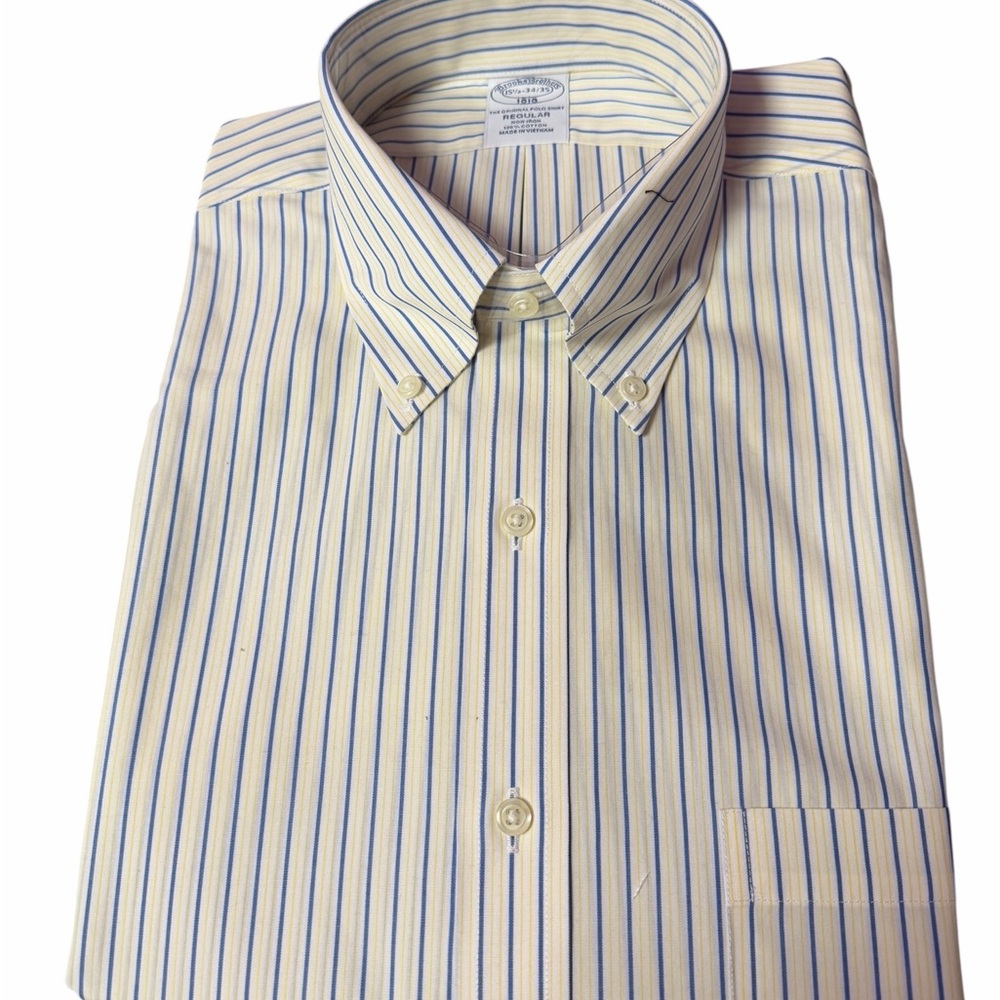Brooks Brothers 1818 Non-Iron Dress Shirt – Men’s 15 1/2 34/35